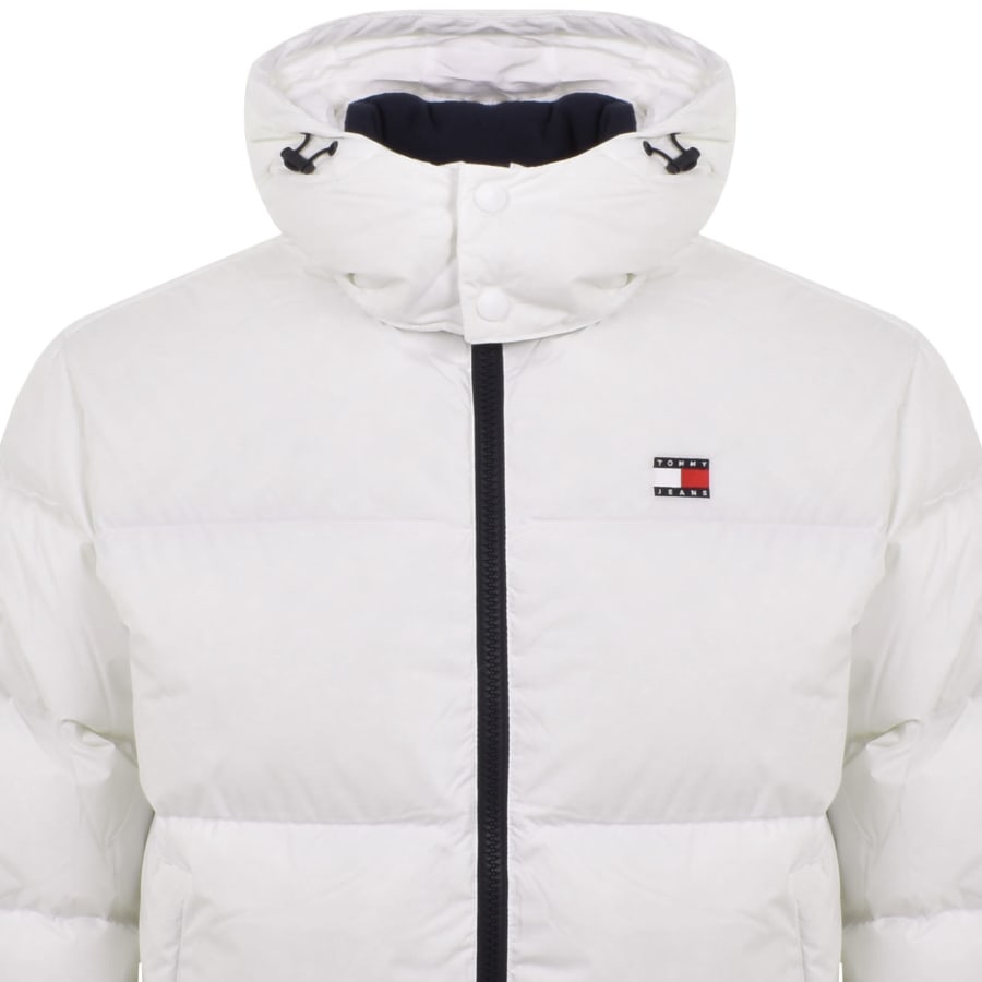 Tommy Jeans Alaska Puffer Jacket White Mainline Menswear Sweden